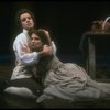 Actors John Pankow as Wolfgang Mozart w. Michele Seyler in a scene from the Broadway production of the play "Amadeus." (New York)