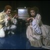 Actors John Pankow as Wolfgang Mozart w. Michele Seyler in a scene from the Broadway production of the play "Amadeus." (New York)