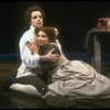 Actors John Pankow as Wolfgang Mozart w. Michele Seyler in a scene from the Broadway production of the play "Amadeus." (New York)