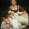 Actors John Pankow as Wolfgang Mozart w. Michele Seyler in a scene from the Broadway production of the play "Amadeus." (New York)