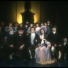 L-R) Ron Johnston, John Pankow as Mozart, Mary A. Dierson and David Dukes as Salieri in a scene from the Broadway production of the play "Amadeus." (New York)