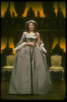 Suzanne Lederer in a scene from the Broadway production of the play "Amadeus." (New York)