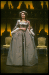 Suzanne Lederer in a scene from the Broadway production of the play "Amadeus." (New York)