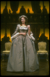 Suzanne Lederer in a scene from the Broadway production of the play "Amadeus." (New York)
