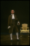 Edward Zang in a scene from the Broadway production of the play "Amadeus." (New York)