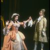 Suzanne Lederer and Nicholas Kepros in a scene from the Broadway production of the play "Amadeus." (New York)