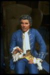 Actor David Birney as composer Antonio Salieri in a scene from the Broadway production of the play "Amadeus."