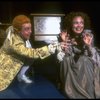 Actor Mark Hamill as Mozart w. Caris Corfman in a scene from the Broadway production of the play "Amadeus."