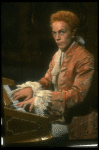 Daniel Davis as Salieri w. Tanya Pushkine in a scene from a touring production of the play "Amadeus." (Scranton)