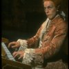 Daniel Davis as Salieri w. Tanya Pushkine in a scene from a touring production of the play "Amadeus." (Scranton)