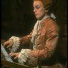 Daniel Davis as Salieri w. Tanya Pushkine in a scene from a touring production of the play "Amadeus." (Scranton)