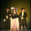 R-L) Daniel Davis as Salieri, Mary Jo Salerno and Peter Crook as Mozart in a scene from a touring production of the play "Amadeus." (Scranton)