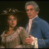 Daniel Davis as Salieri w. Tanya Pushkine in a scene from a touring production of the play "Amadeus." (Scranton)