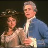 Daniel Davis as Salieri w. Tanya Pushkine in a scene from a touring production of the play "Amadeus." (Scranton)