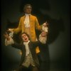 T-B) Daniel Davis as Salieri and Peter Crook as Mozart in a scene from a touring production of the play "Amadeus." (Scranton)