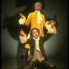 T-B) Daniel Davis as Salieri and Peter Crook as Mozart in a scene from a touring production of the play "Amadeus." (Scranton)