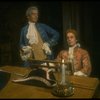 T-B) Daniel Davis as Salieri and Peter Crook as Mozart in a scene from a touring production of the play "Amadeus." (Scranton)
