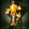 T-B) Daniel Davis as Salieri and Peter Crook as Mozart in a scene from a touring production of the play "Amadeus." (Scranton)