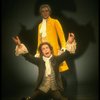 T-B) Daniel Davis as Salieri and Peter Crook as Mozart in a scene from a touring production of the play "Amadeus." (Scranton)