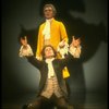 T-B) Daniel Davis as Salieri and Peter Crook as Mozart in a scene from a touring production of the play "Amadeus." (Scranton)