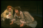 Tanya Pushkine w. Peter Crook as Mozart in a scene from a touring production of the play "Amadeus." (Scranton)