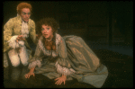 Tanya Pushkine w. Peter Crook as Mozart in a scene from a touring production of the play "Amadeus." (Scranton)