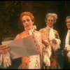 R-L) Peter Crook as Mozart, Philip Pleasants and Daniel Davis as Salieri in a scene from a touring production of the play "Amadeus." (Scranton)