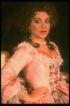 Tanya Pushkine in a scene from a touring production of the play "Amadeus." (Scranton)