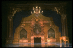 Set design from the touring production of the play "Amadeus." (Scranton)