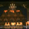 Set design from the touring production of the play "Amadeus." (Scranton)