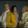 L-R) Philip Pleasants as Salieri, Mary Jo Salerno and Edward Hodson as Mozart in a scene from the touring production of the play "Amadeus."