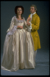 Philip Pleasants as Salieri w. Mary Jo Salerno in a scene from the touring production of the play "Amadeus."