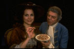 Philip Pleasants as Salieri w. Mary Jo Salerno in a scene from the touring production of the play "Amadeus."