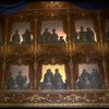 Set design from the touring production of the play "Amadeus."