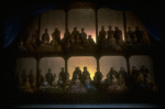 Set design from the touring production of the play "Amadeus."