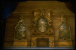 Set design from the touring production of the play "Amadeus."