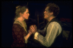 Liv Ullmann and John Lithgow in a scene from the Broadway revival of the play "Anna Christie." (New York)