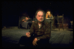 R-L) John Lithgow, Robert Donley and Liv Ullmann in a scene from the Broadway revival of the play "Anna Christie." (New York)