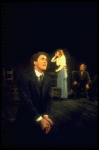 L-R) John Lithgow, Liv Ullmann and Robert Donley in a scene from the Broadway revival of the play "Anna Christie." (New York)