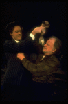 R-L) Robert Donley and John Lithgow in a scene from the Broadway revival of the play "Anna Christie." (New York)