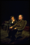 R-L) Robert Donley and John Lithgow in a scene from the Broadway revival of the play "Anna Christie." (New York)