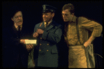 Jack Davidson (C) and Richard Hamilton (R) in a scene from the Broadway revival of the play "Anna Christie." (New York)