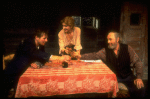 L-R) Liam Neeson, Natasha Richardson and Rip Torn in a scene from the Roundabout revival of the play "Anna Christie." (New York)