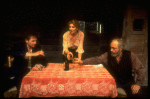 L-R) Liam Neeson, Natasha Richardson and Rip Torn in a scene from the Roundabout revival of the play "Anna Christie." (New York)