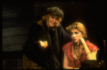 L-R) Anne Meara and Natasha Richardson in a scene from the Roundabout revival of the play "Anna Christie." (New York)