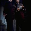 L-R) David Sabin and Howard Keel in a scene from the Broadway production of the musical "Ambassador." (New York)