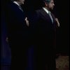 R-L) David Sabin and Howard Keel in a scene from the Broadway production of the musical "Ambassador." (New York)