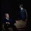 L-R) Howard Keel and Michael Shannon in a scene from the Broadway production of the musical "Ambassador." (New York)