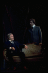 L-R) Howard Keel and Michael Shannon in a scene from the Broadway production of the musical "Ambassador." (New York)