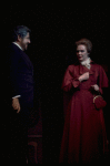 David Sabin and M'el Dowd in a scene from the Broadway production of the musical "Ambassador." (New York)